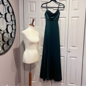 WINDSOR - Hunter Green Dress